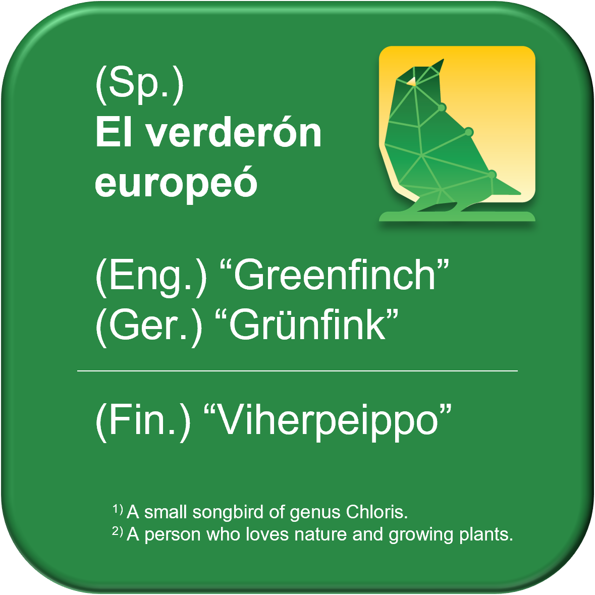 Verderon meaning